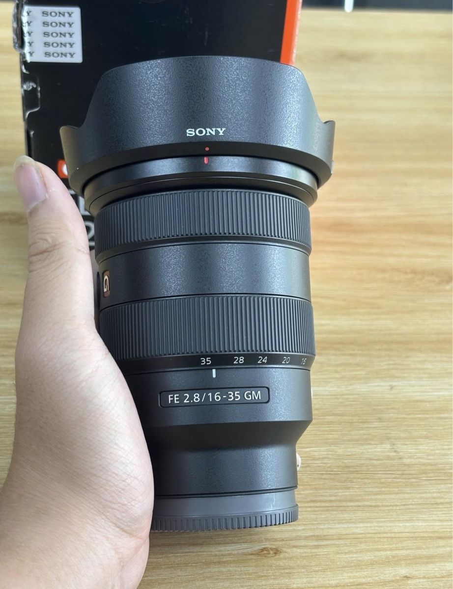 Lens sony 16-35 2.8 GM like new