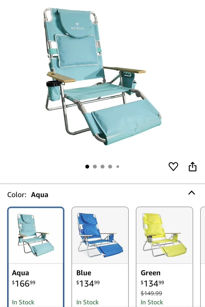 Ostrich Outdoor Folding Chair