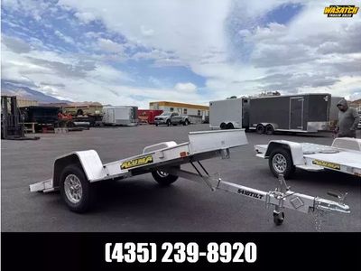 2026 Aluma 5.4X10 2K Aluminum Tilt Utility Trailer