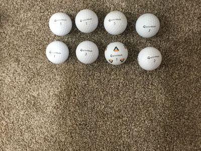 8 Taylormade TP5 Golf Balls