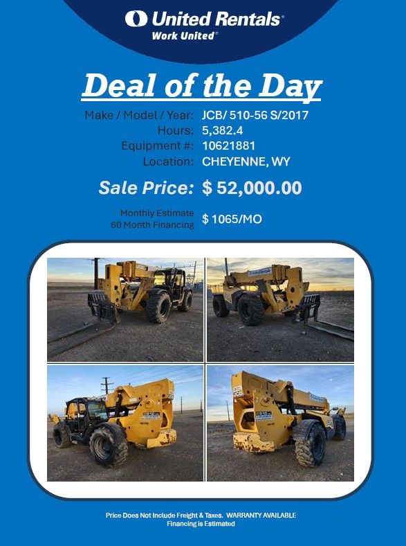 Forklift 10K reach  JCB 510