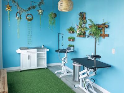 Groomer room available