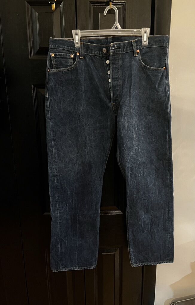 Vintage Levi 501's With Button Fly