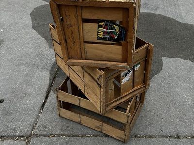 Vintage Wooden Produce Crates