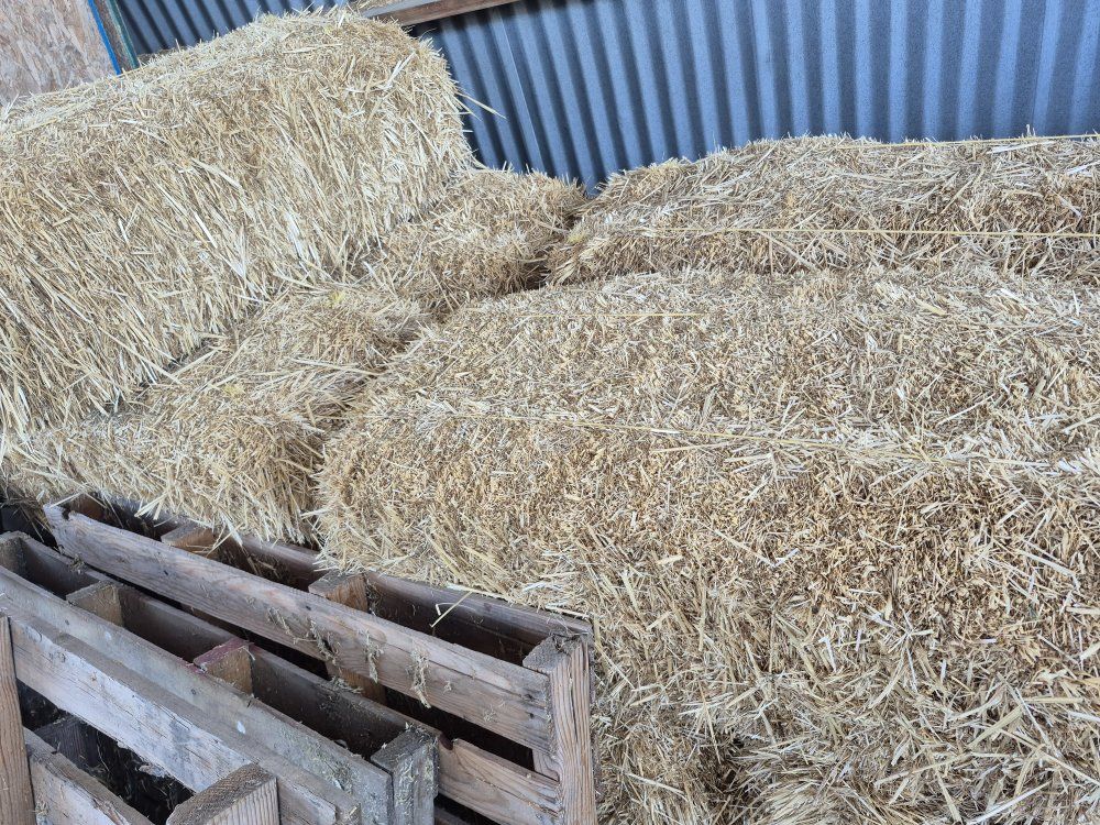 straw bales
