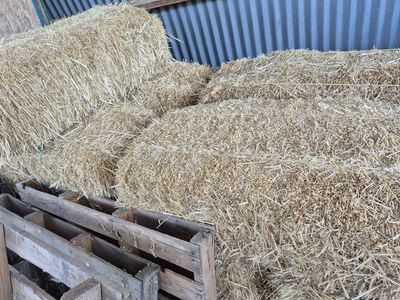 straw bales