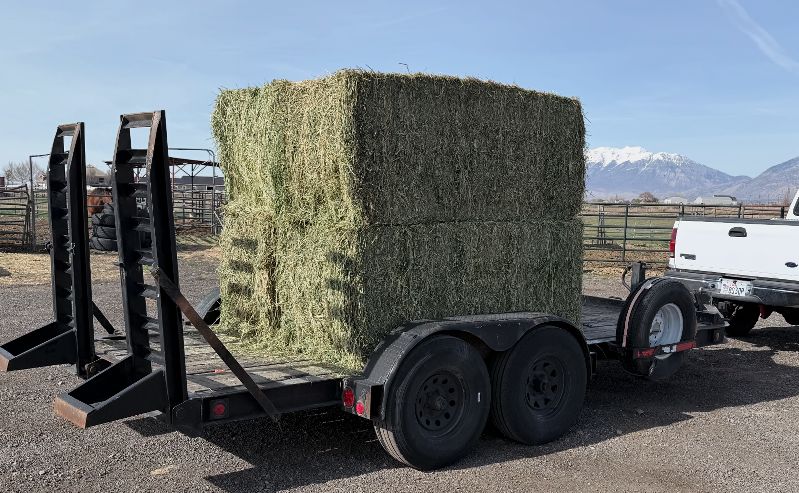 2005 Trail King 7x16 Equipment Toy Trailer – Heavy Duty