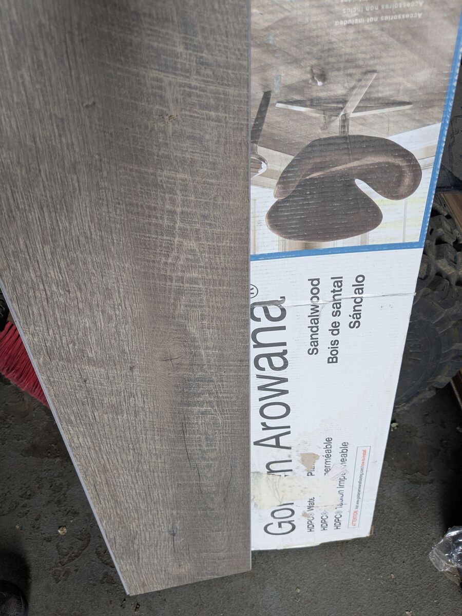 Aprox. 29 sq. ft. Golden Arowana Sandalwood floor