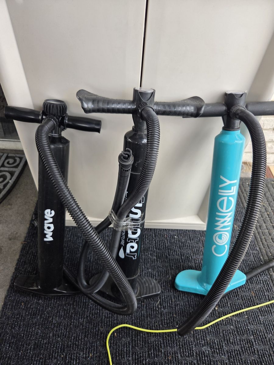 Paddle board sup pumps with gauge $35 each