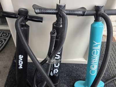 Paddle board sup pumps with gauge $35 each