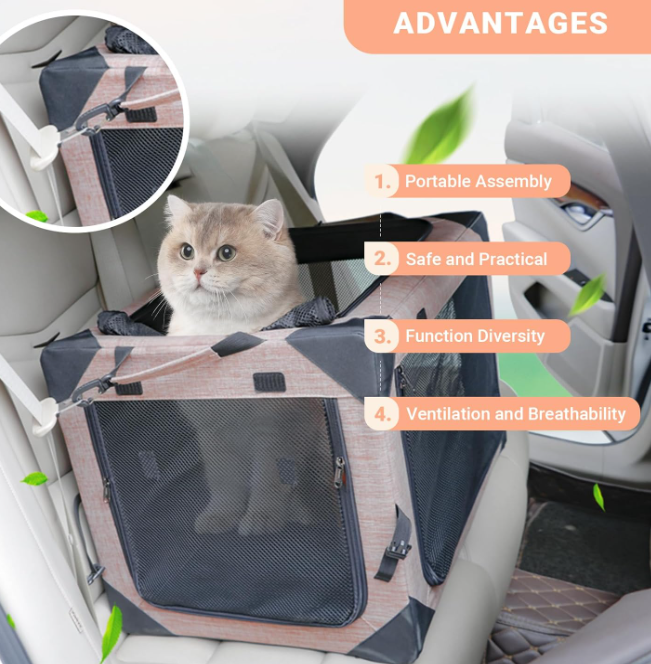 New in box Collapsible Dog Crate