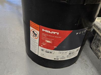 Hilti CP 606 Firestop Acrylic Sealant 5 Gallon Pail