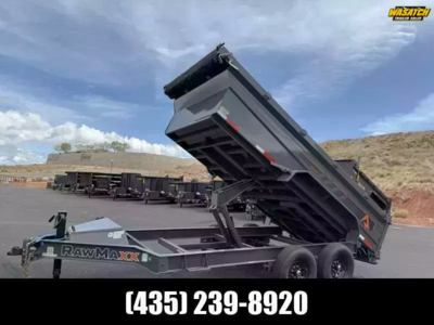 RawMaxx 7X14 14K GDX KNIGHT Dump Trailer
