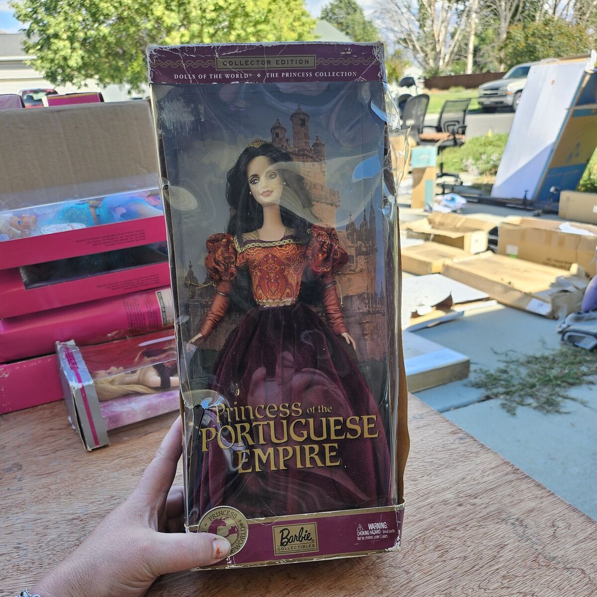 2002 princess Portuguese barbie