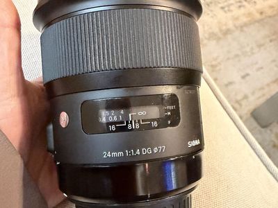 Sigma 24mm f/1.4 DG HSM Art Lens