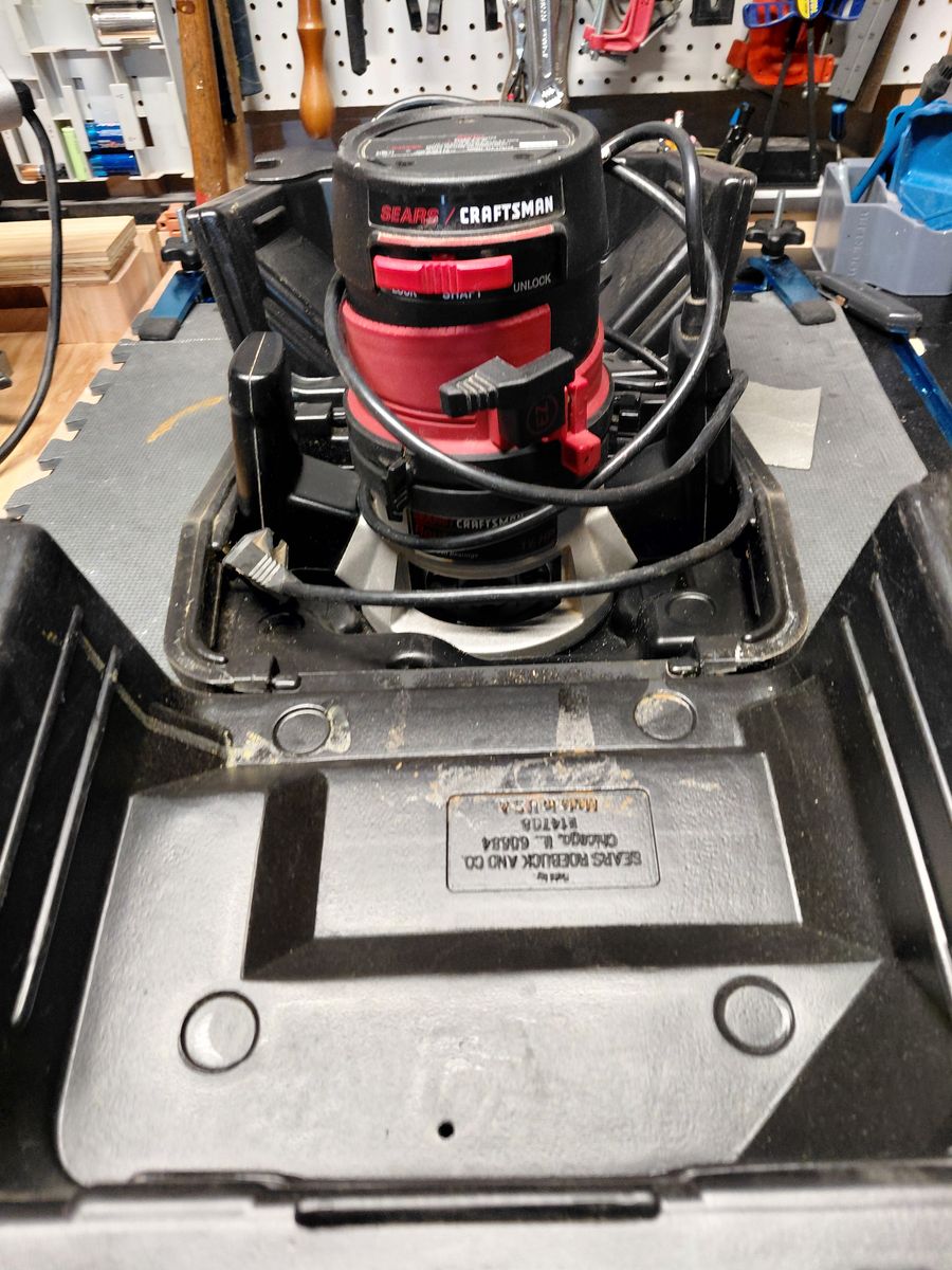 Craftsman EZ Router with case