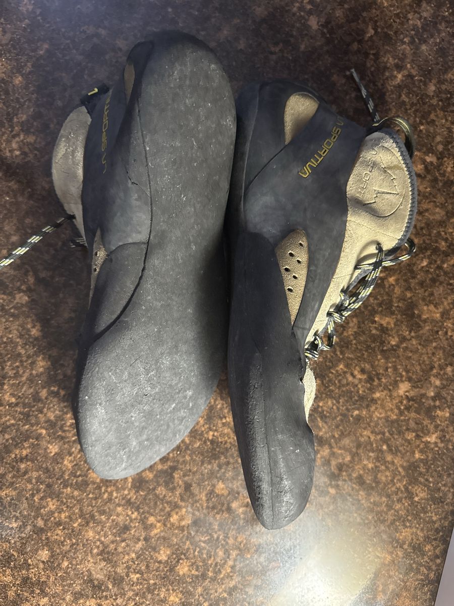 La Sportiva TC Pros. 42.5. Still have good life in soles