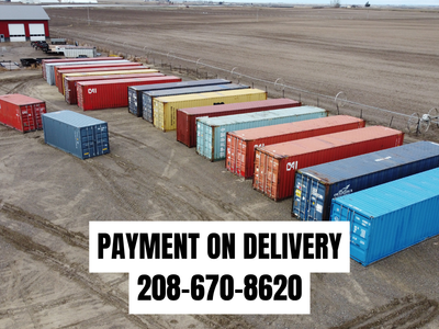 Conex Shipping Container 20ft 40ft – Burley Idaho – Delivery