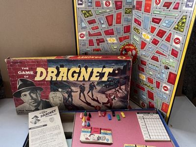 1955 Dragnet Board Game