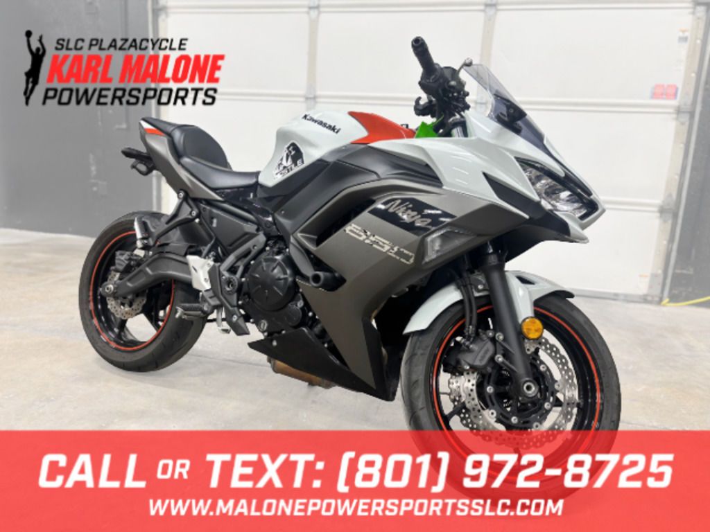 2023 Kawasaki NINJA 650 Pearl Robotic White/Metall