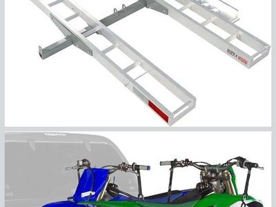 Black Widow double bike hitch carrier