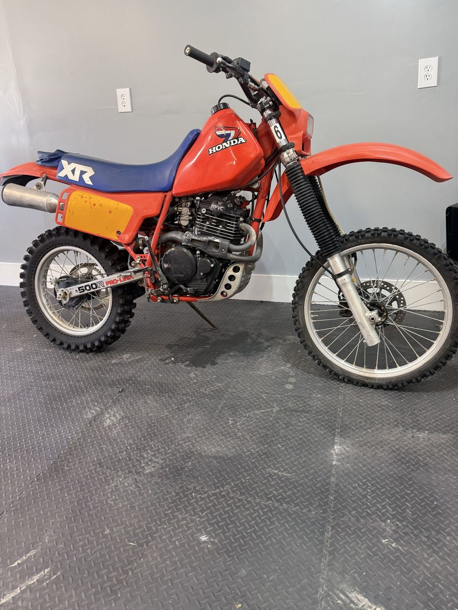 Rare vintage 1984 Honda XR 500