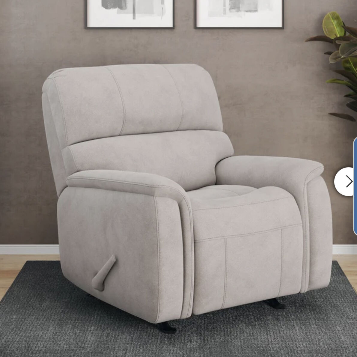 True Innovation Hayden Manual Rocking Recliner