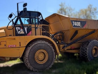 2014 caterpillar 740b