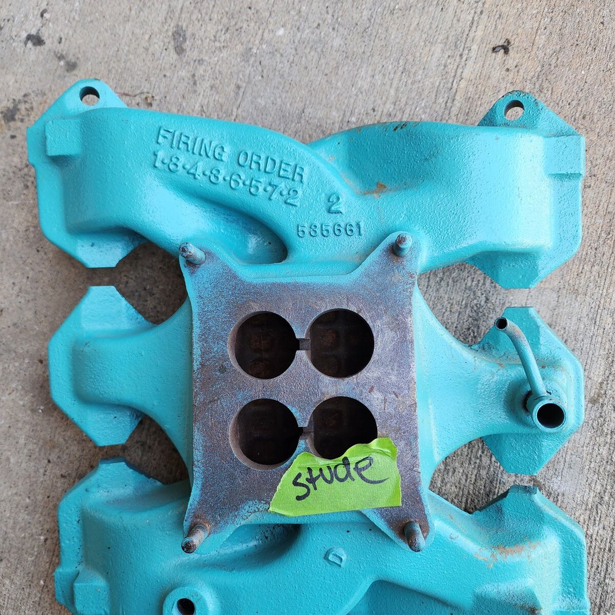 Studebaker V8 barrel intake