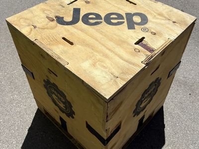 Jeep Performance Parts Wooden Shipping Crate