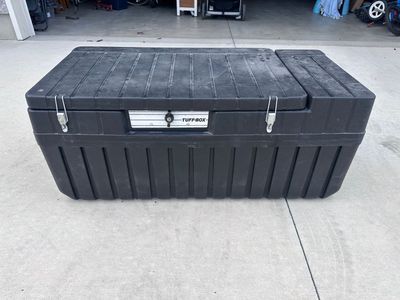 Tuff-Box Heavy Duty Poly Truck Tool Box / Bed Storage Chest