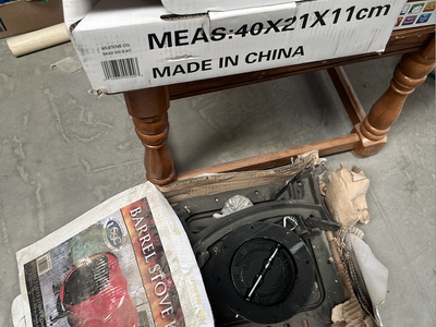 Barrel Camp Stove Kit