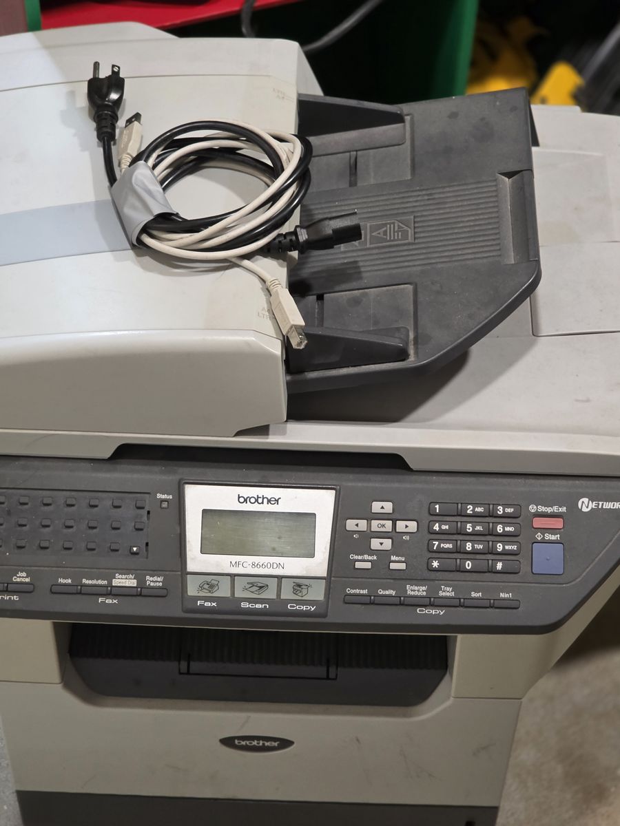 Brother MFC-8660DN Laser All-in-One Monochrome Printer Copier Fax
