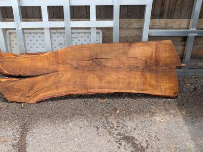 white Oak slabs