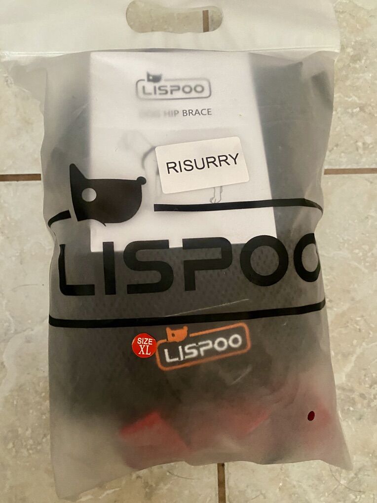 NWT- XL Hip Support Brace For Dogs by Lispoo