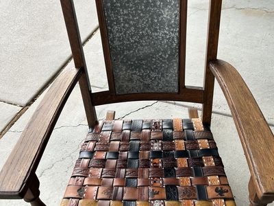 Antique Mission Oak Rocker