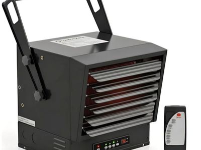 Comfort Zone 10,00W Hard-Wired Garage Heater – Industrial & Commercial Ceiling Mount