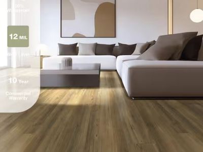 Saddle Ridge Pine Waterproof Click Lock Luxury Vinyl Plank Flooring