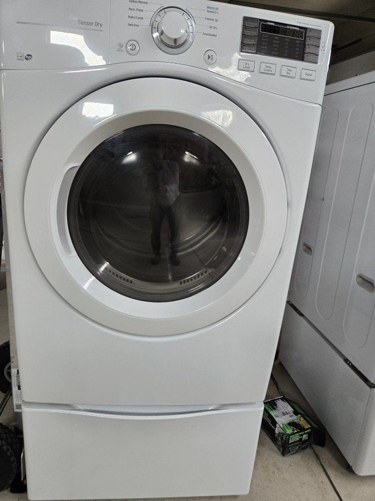 lg washer and dryer with pedestals