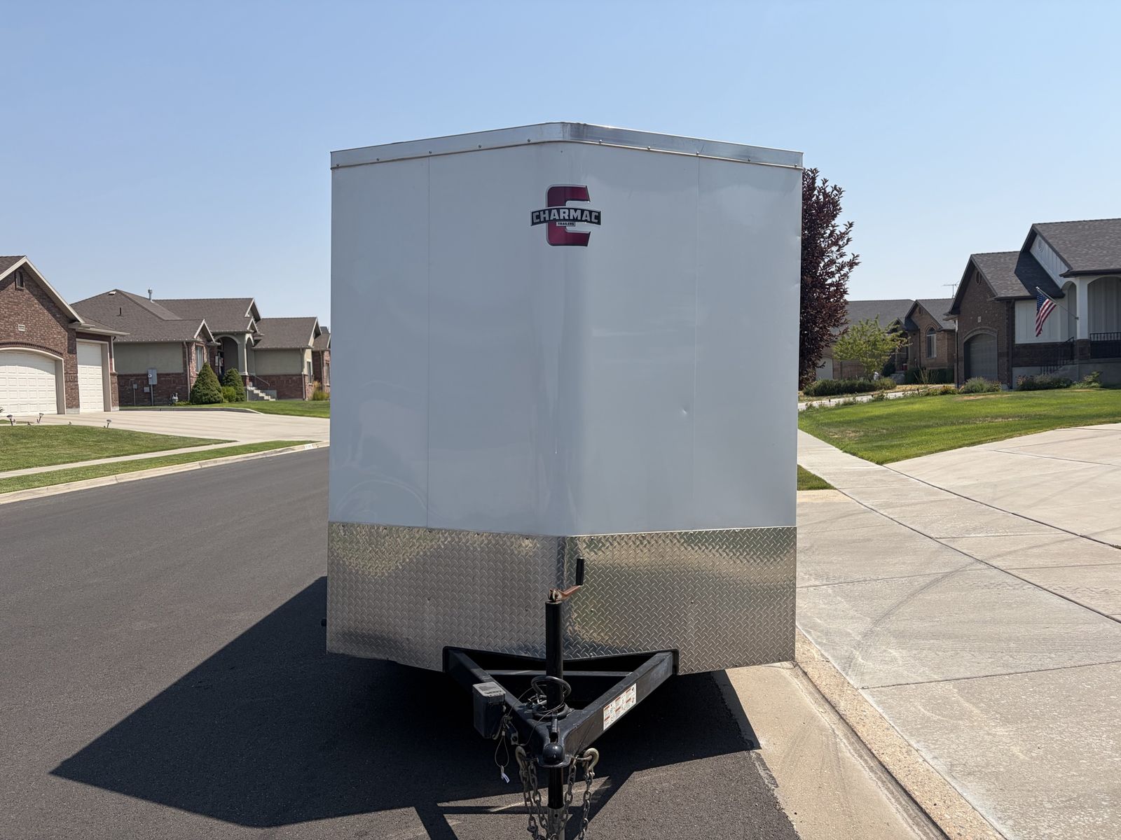 2019 Charmac  7x12 enclosed trailer