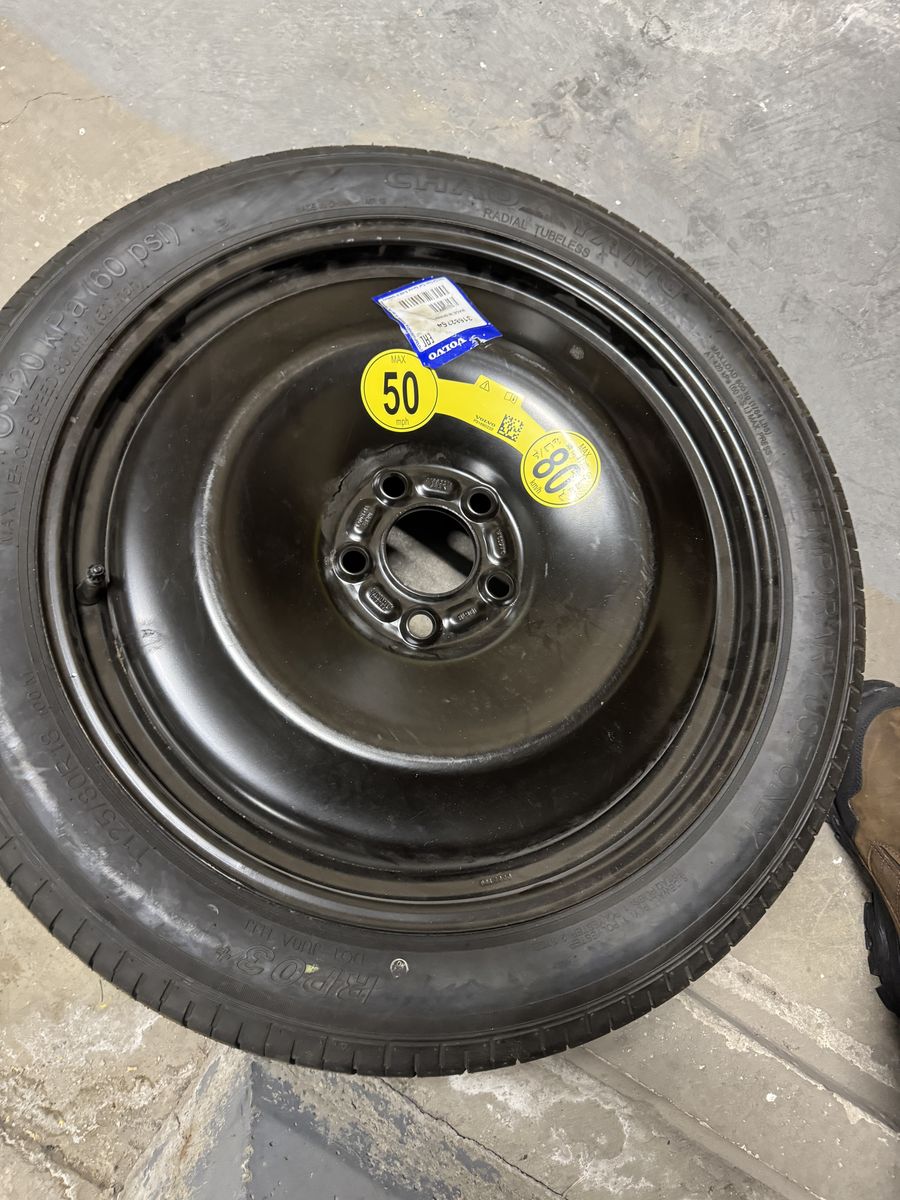 Volvo OEM Compact Temporary Spare Tire