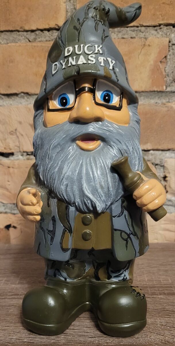 GARDEN GNOME A & E DUCK DYNASTY UNCLE SI