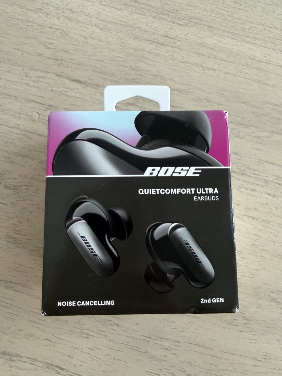 NEW / NEVER OPENED - Bose Quiet Comfort Ultra Earbuds 2nd Gen - Color: Black - Noise Cancelling Earbuds