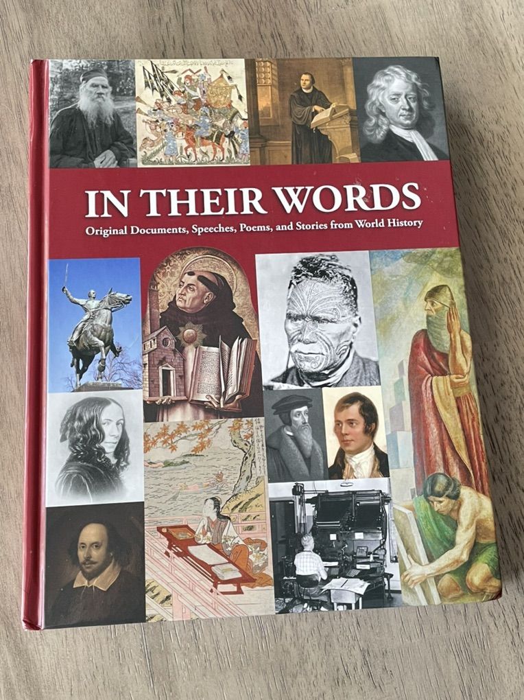 In Their Words by Notgrass HardcoVer History Book