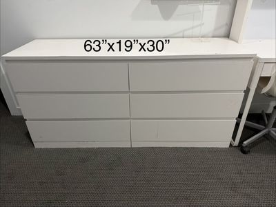 6 drawer dresser