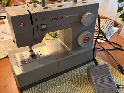 SINGER Heavy Duty Sewing Machine - Gray, Electric, Household, Mechanical Operation