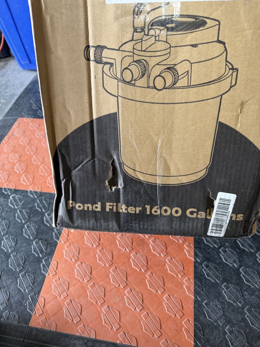 VIVOHOME VH515 1600 Gallon Pond Filter - New in Box