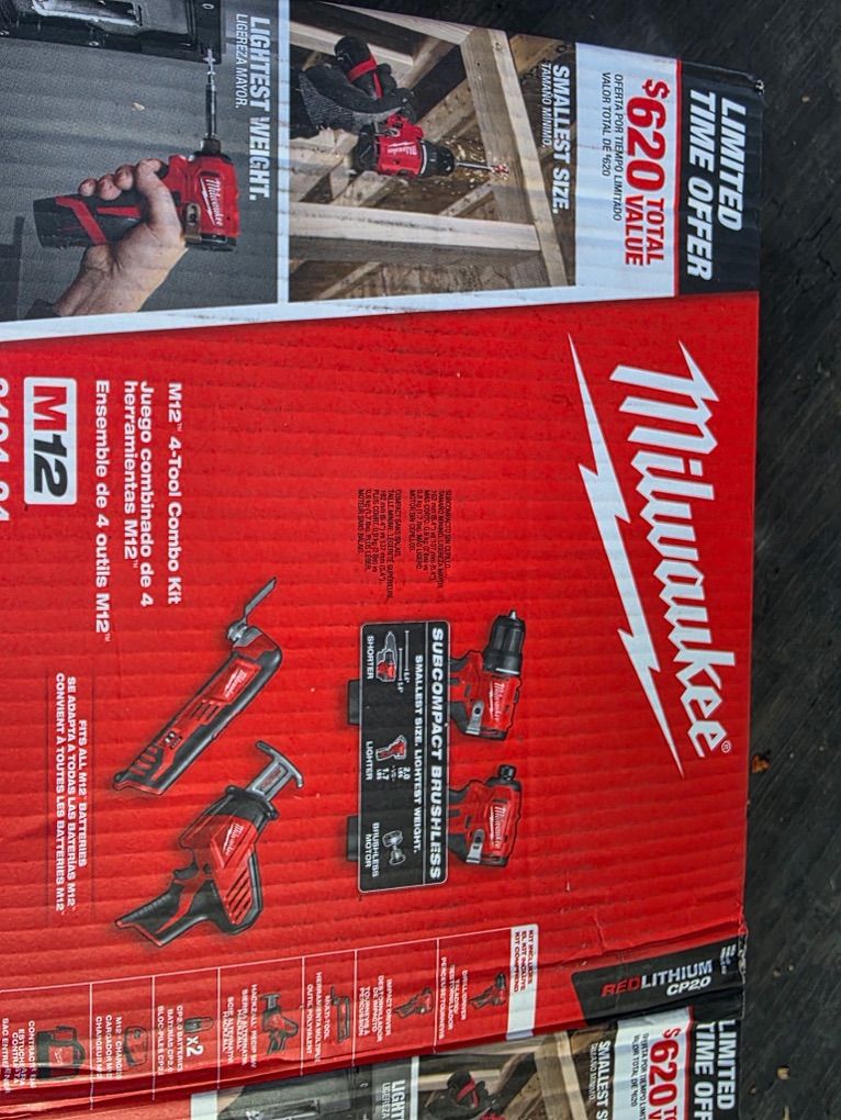 M12 4-Tool Combo Kit