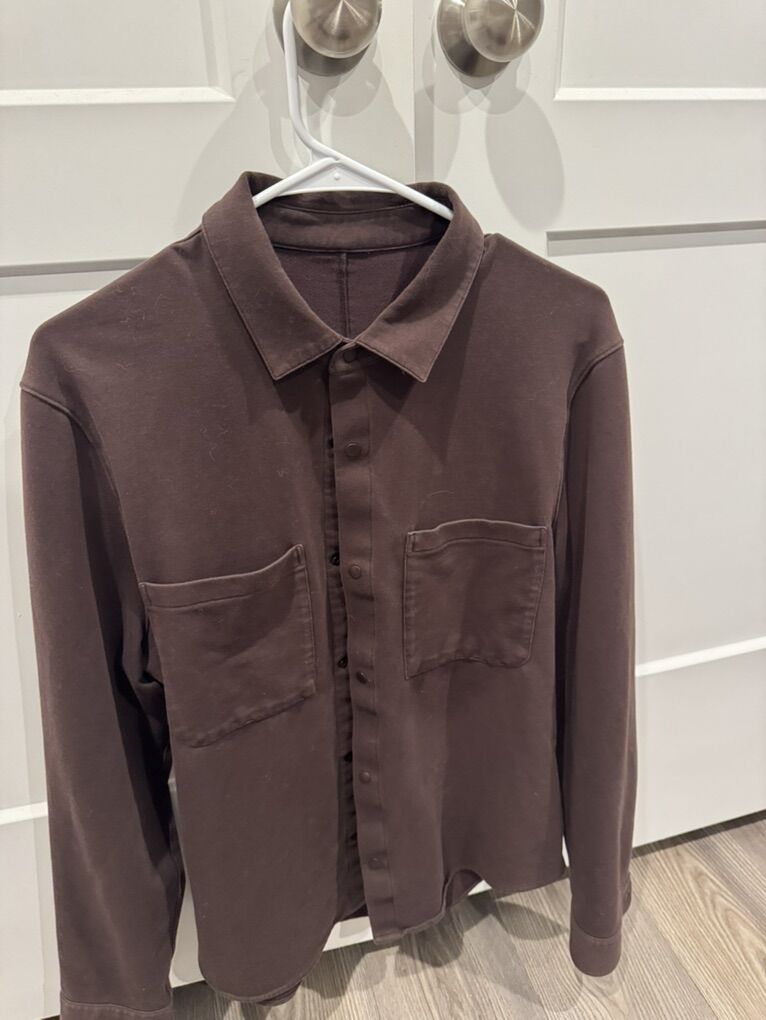 Lululemon Soft Knit Button Down