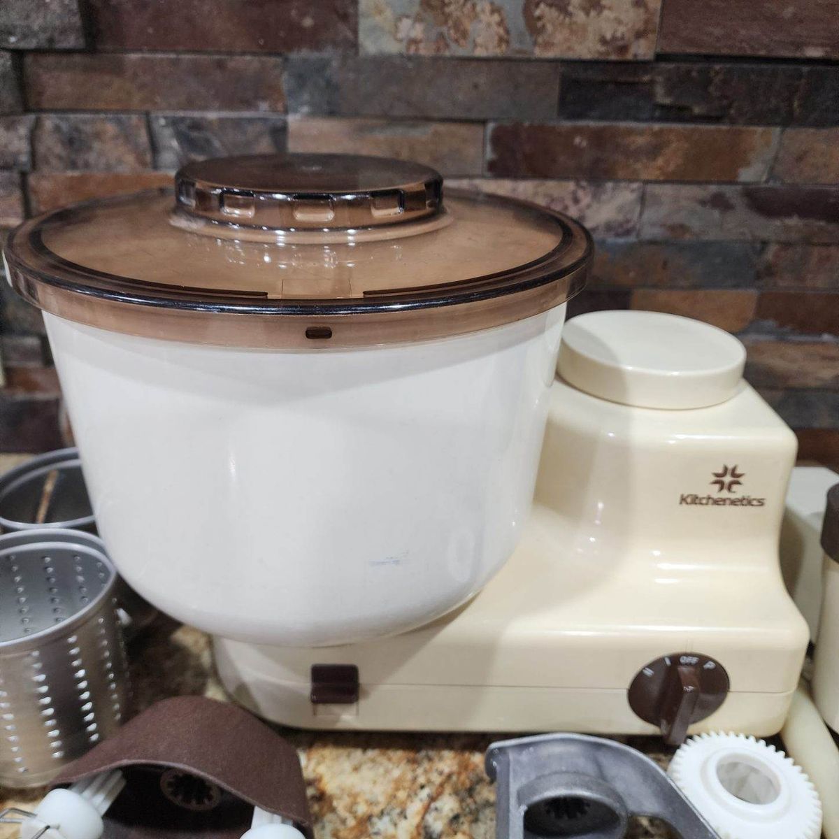 KITCHENETIC K-11 STAND MIXER w/ FOOD PROCESSOR WORKS GREAT LIKE BOSCH UNIVERSAL MADE IN GERMANY 